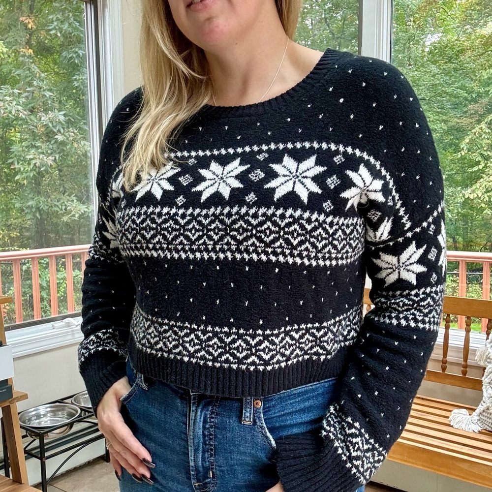 Snowflake sweater ❄️ M